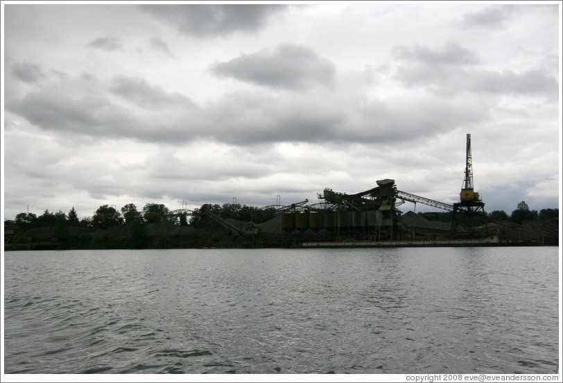 Ross Island Lagoon.  Willamette River.