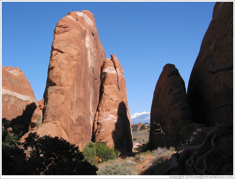 Devil's Garden trailhead.