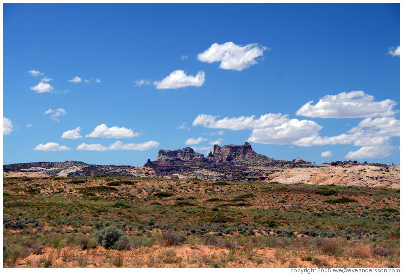 Butte near Goblin Valley State Park.