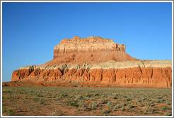 Butte near Little Wild Horse Canyon.