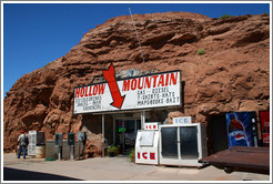 Hollow Mountain Gas and Grocery is true to its name.