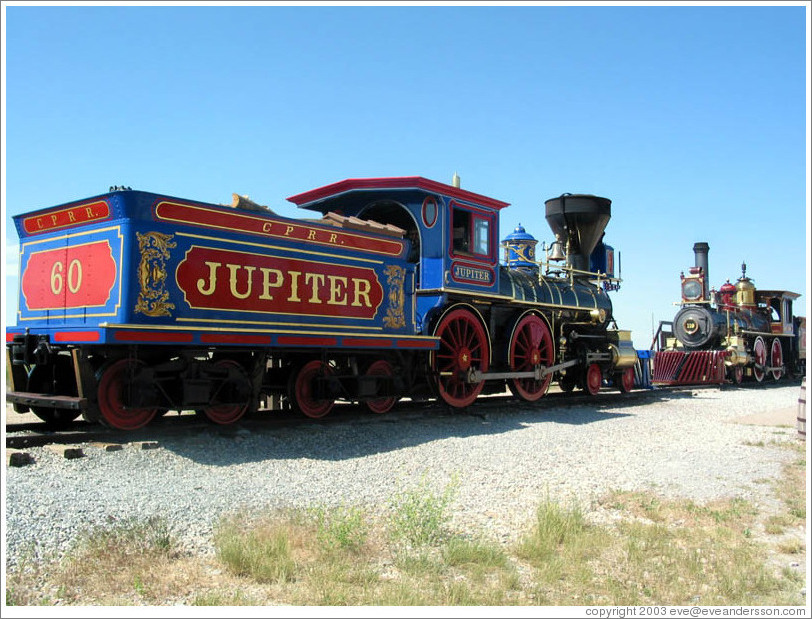 Train, Golden Spike National Monument.