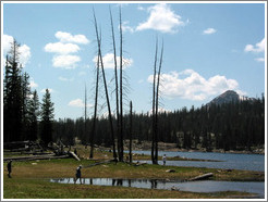 Lake in Wasatch Cache National Forest.