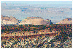 Waterpocket Fold area, as viewed from Boulder Mountain.