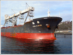 Harbor Cruise in Elliott Bay.  Big ship that we passed.