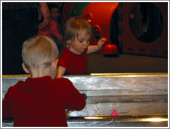 Kids at the Pacific Science Center.