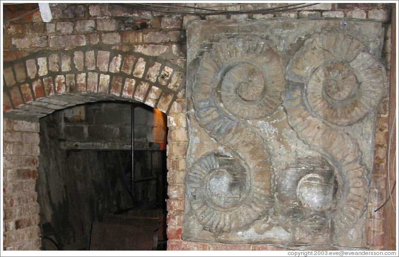 Seattle Underground Tour.  Doorway.