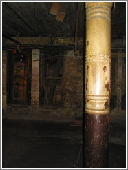 Seattle Underground Tour.  This floor, now the basement of a building, was once the ground level floor.
