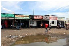 Zambeef and other shops.