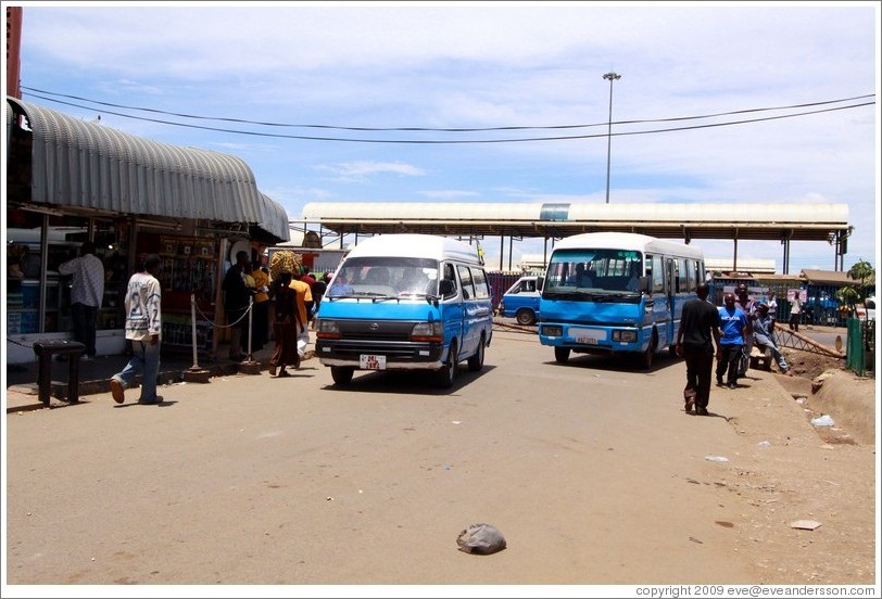 Busses, Soweto Market.